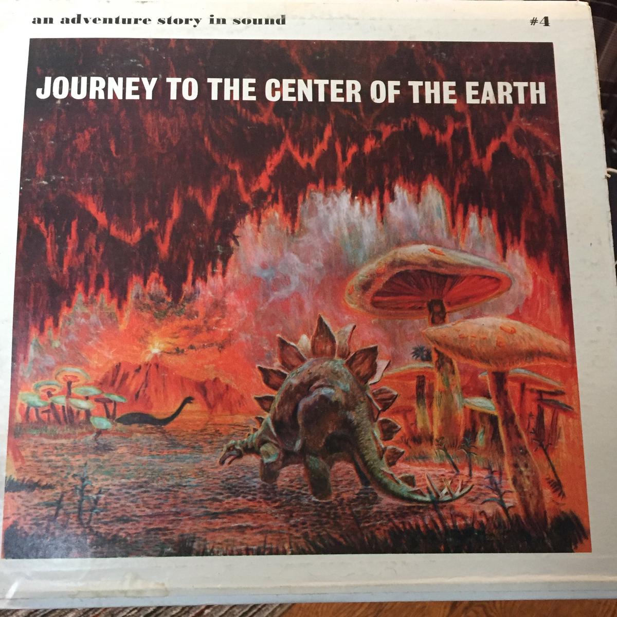 Jules Verne Journey To The Center Of The Earth-1974 - Children's Story ( Rare Vinyl)