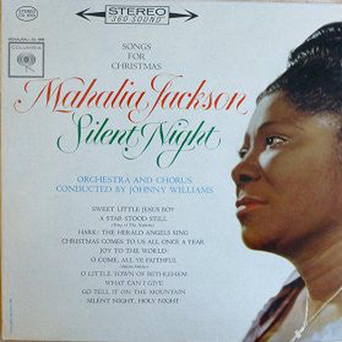 Mahalia Jackson  Silent Night - Songs For Christmas -1962-Jazz, Folk, World, & Country ( Vinyl )