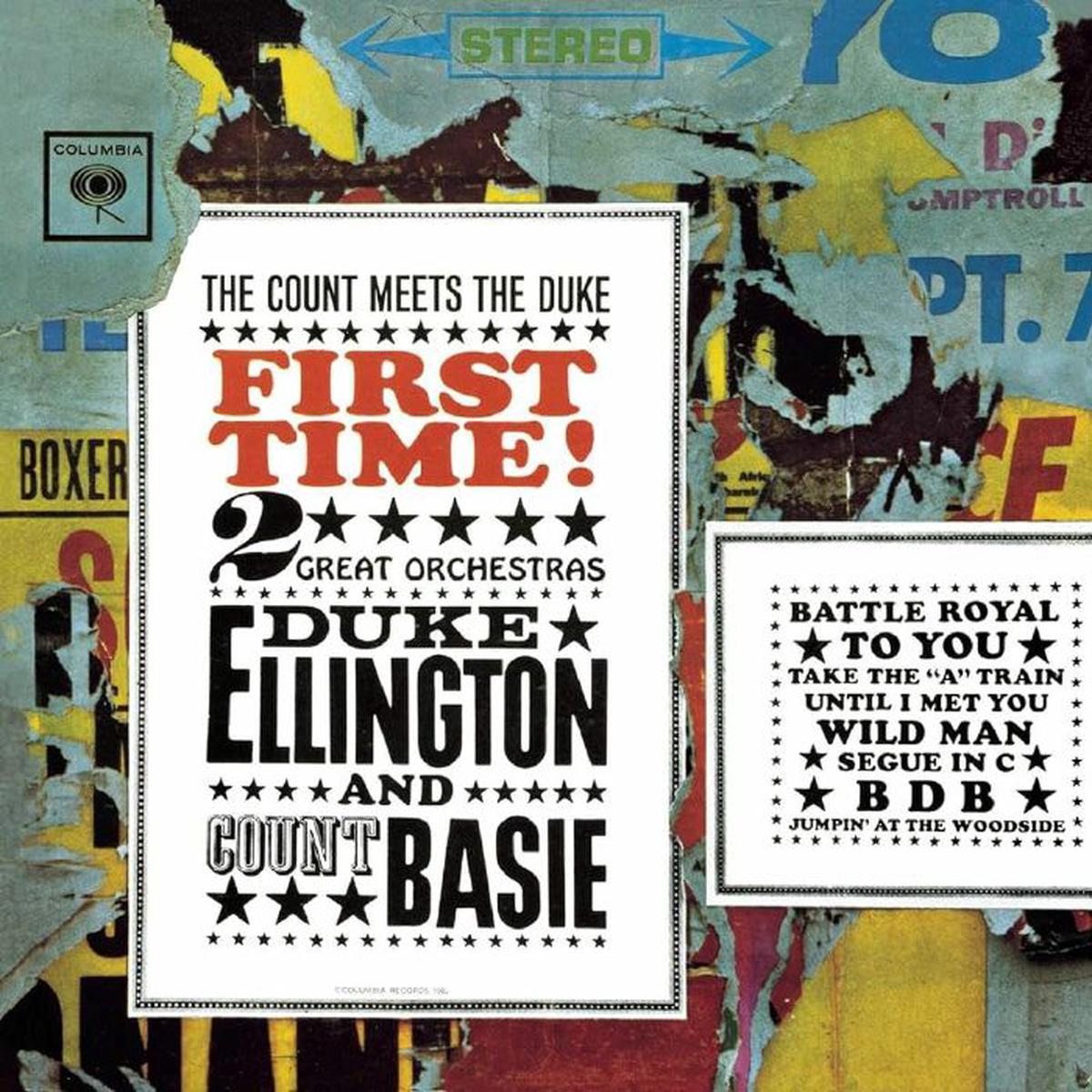 Duke Ellington - First Time! The Count Meets The Duke (Orange & White) (Arrives in 21 days)