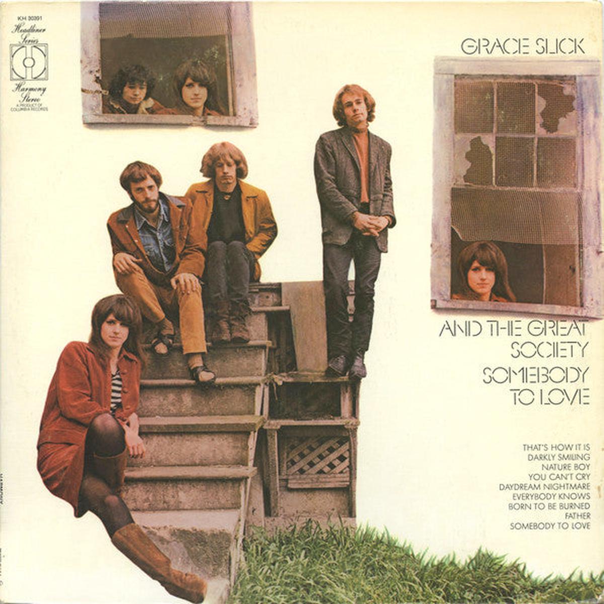 Grace Slick And The Great Society  Somebody To Love 1970- Psychedelic Rock, Classic Rock, Folk Rock (Rare Vinyl)