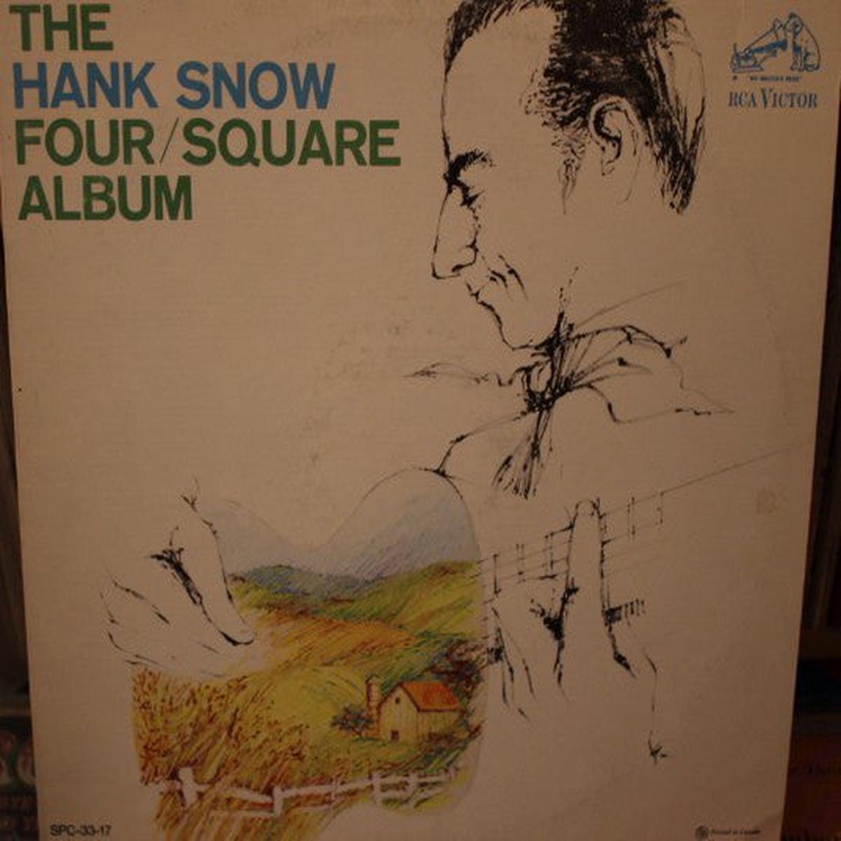 Hank Snow  The Hank Snow Four/Square Album -1962- Folk, World, & Country (vinyl)