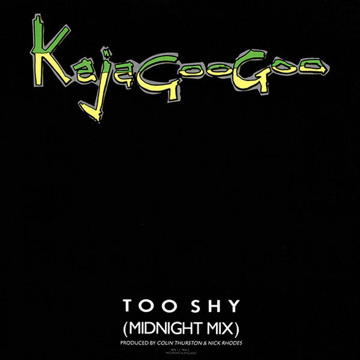 KAJAGOOGOO Too Shy (Midnight Mix) 1983, Synthpop/New Wave 12" Single (vinyl)