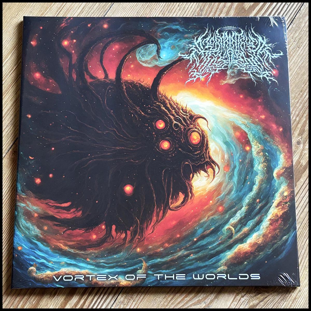 LABYRINTHUS STELLARUM: Vortex of the Worlds LP (red/blue galaxy vinyl, atmospheric cosmic BM ambient) *new, sealed*