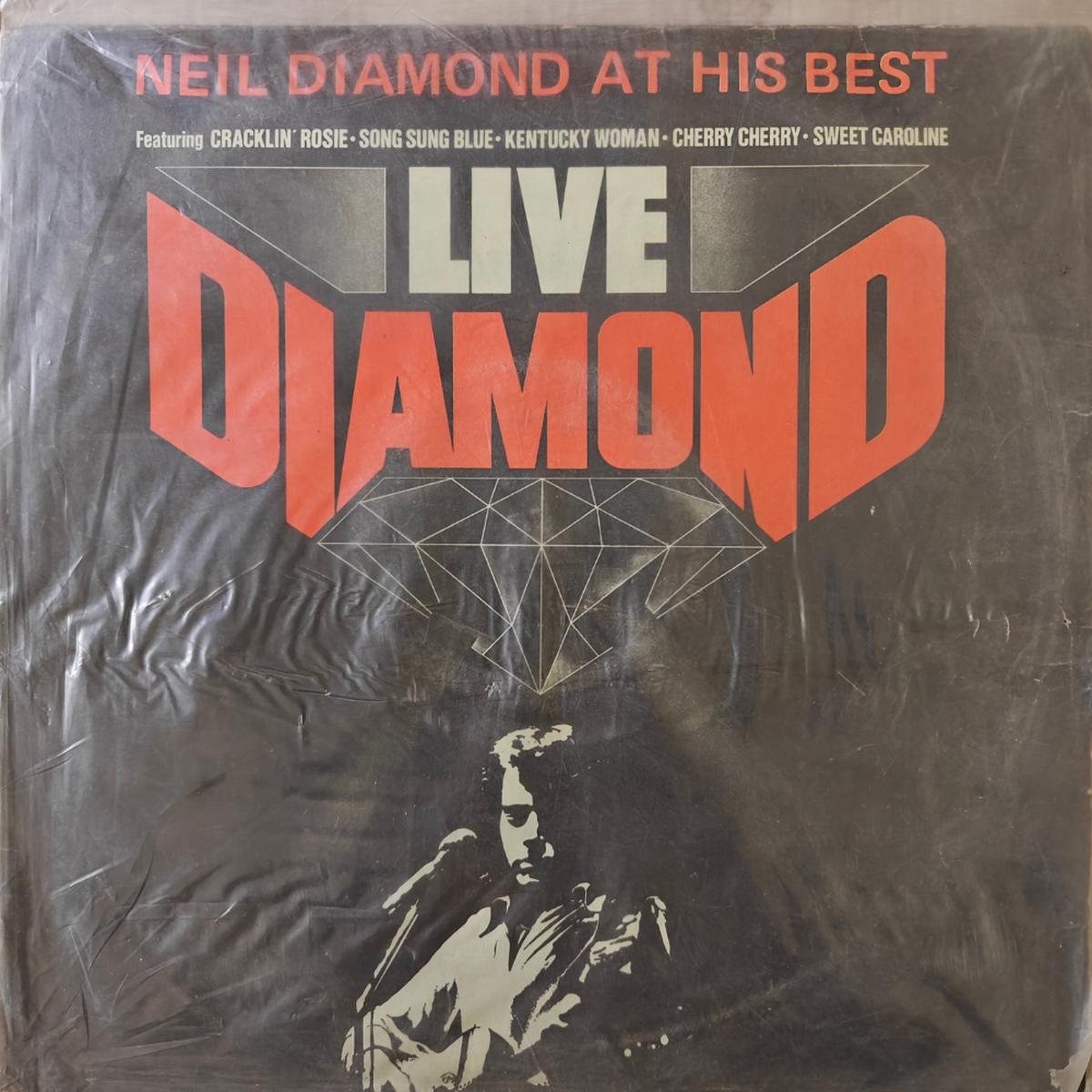 Neil Diamond - Live Diamond (Indian Pressing) ( (Used Vinyl - VG) PJ Marketplace