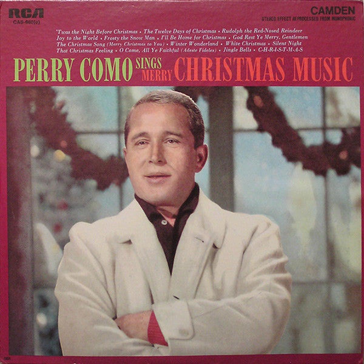 PERRY COMO SINGS MERRY CHRISTMAS MUSIC Perry Como (RCA Camden, CAS-660(e)) Pop, Christmas (Vinyl)