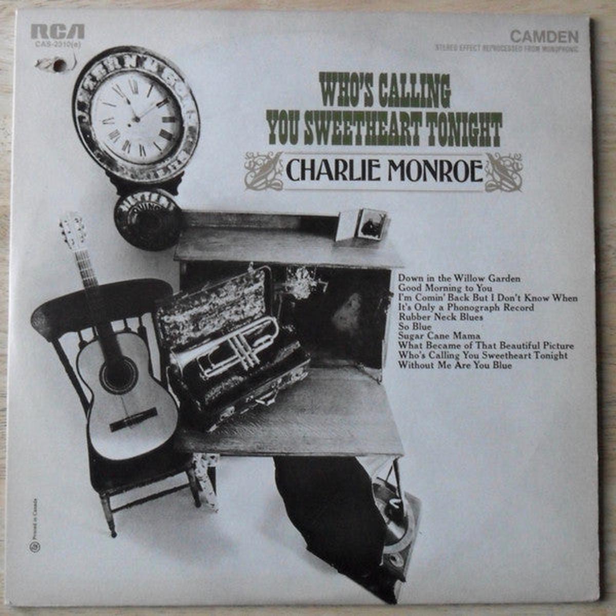 Charlie Monroe Who's Calling You Sweetheart Tonight - 1969-Folk, World, & Bluegrass (Vinyl)
