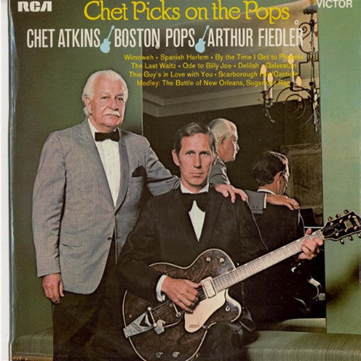 Chet Atkins / Boston Pops / Arthur Fiedler  Chet Picks On The Pops-1969-Folk, World, & Country