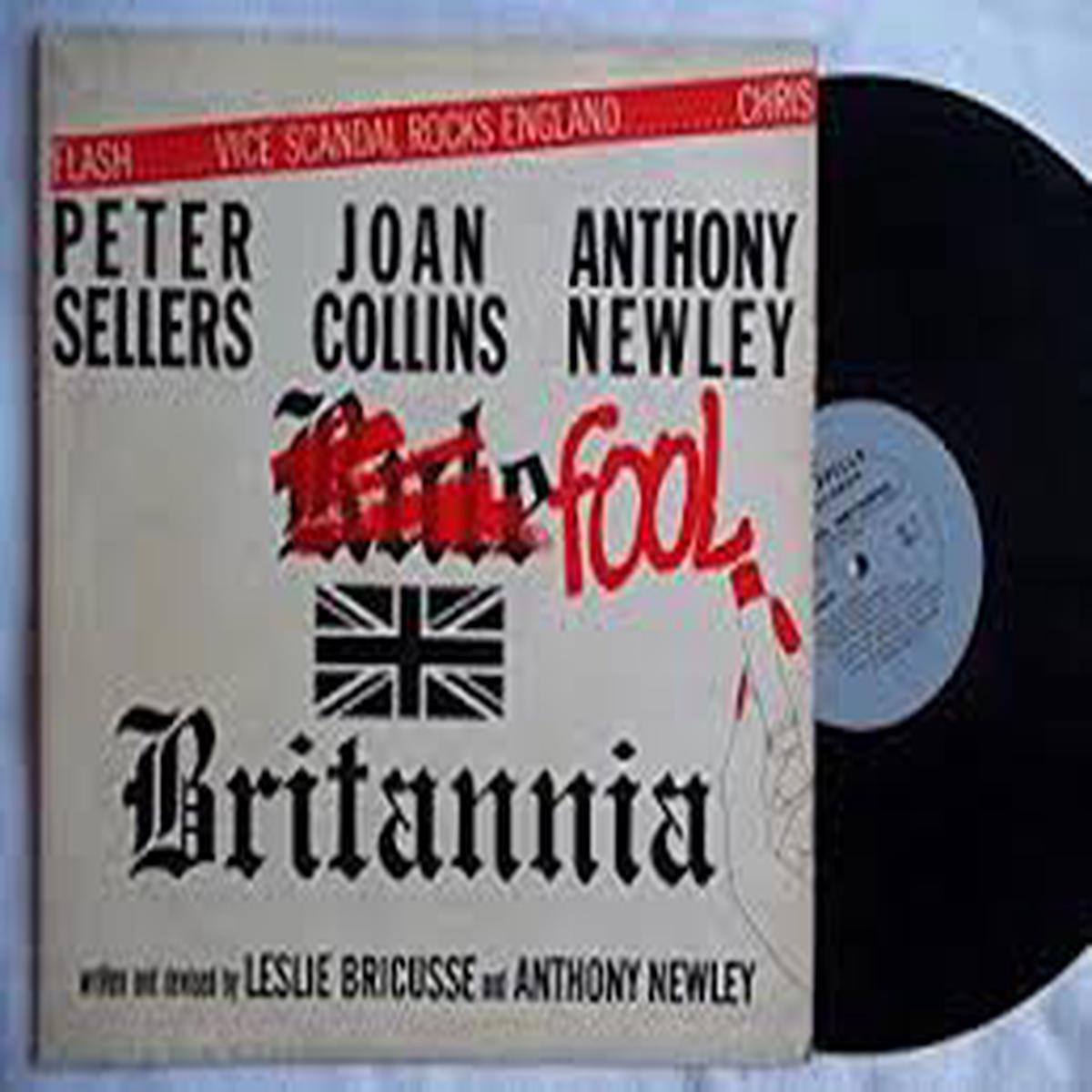 Peter Sellers, Joan Collins, Anthony Newley  Fool Britannia -1963 (?) Comedy (vinyl)