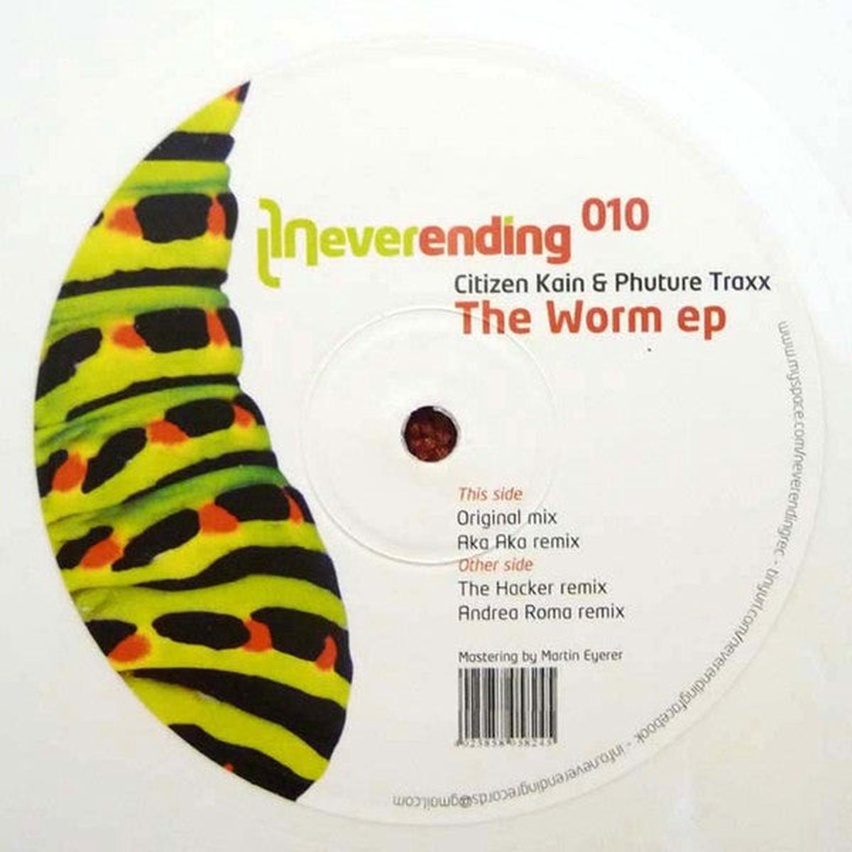 CITIZEN KAIN & PHUTURE TRAXX THE WORM EP