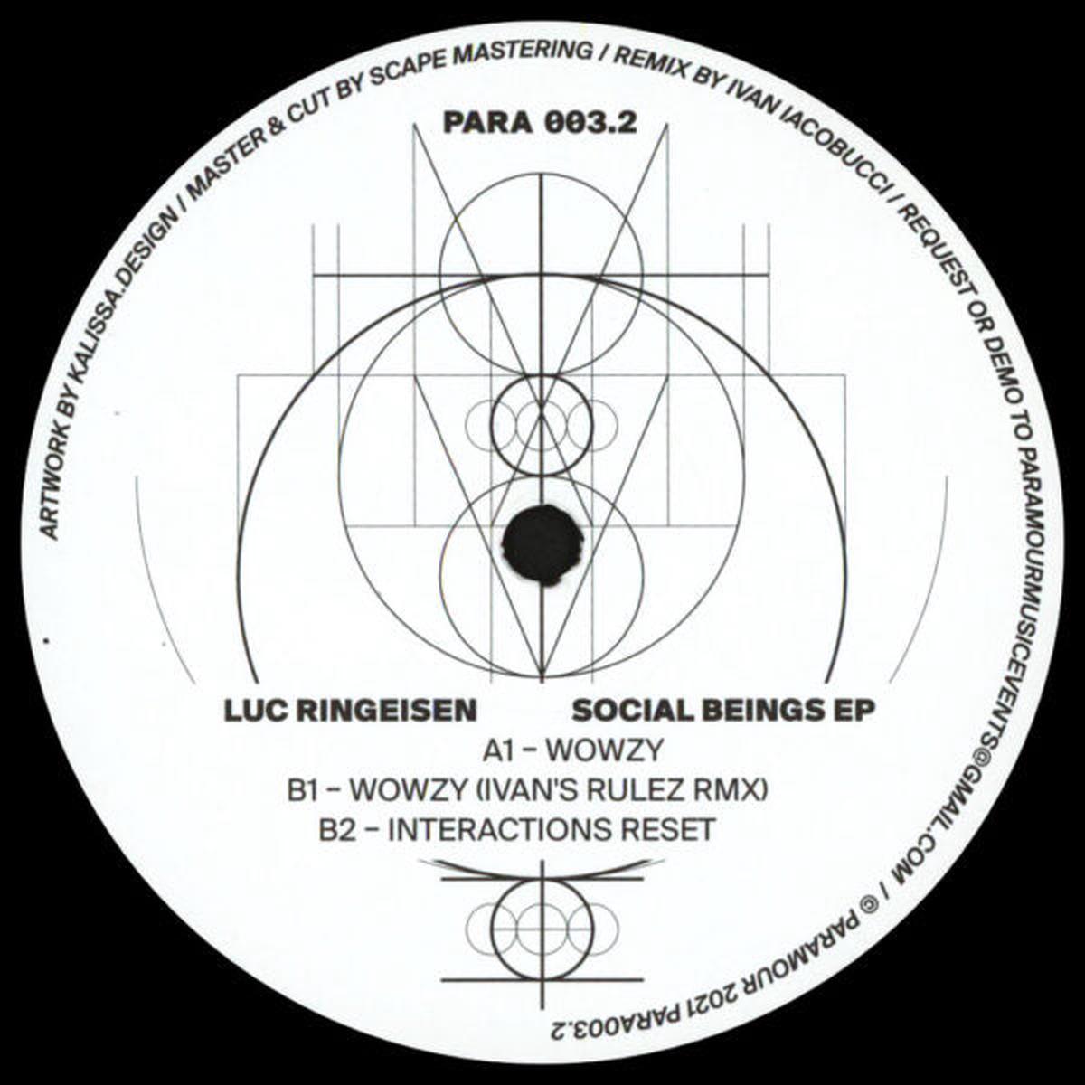 LUC RINGEISEN SOCIAL BEINGS EP