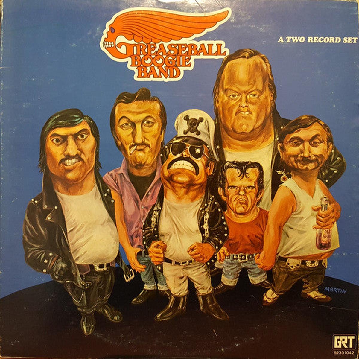 Greaseball Boogie Band  Greaseball Boogie Band - 2 LPS - 1973-Rock & Roll (vinyl)