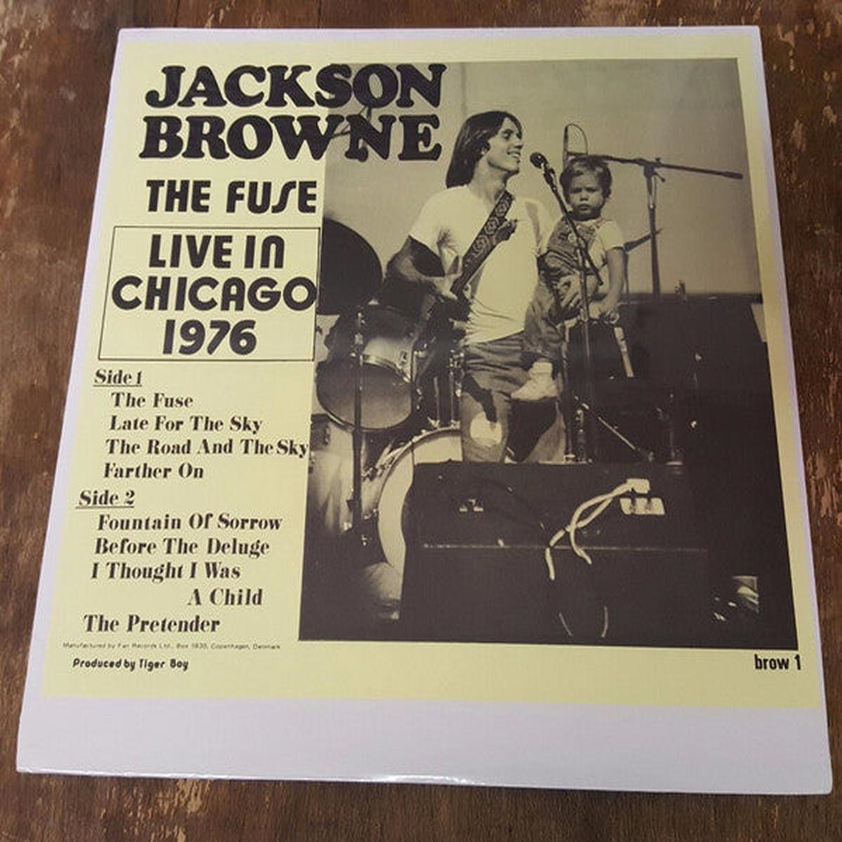 Jackson Browne  The Fuse - Live In Chicago 1976 - Ruthless Rhymes, Ltd.(Unofficial Boot)