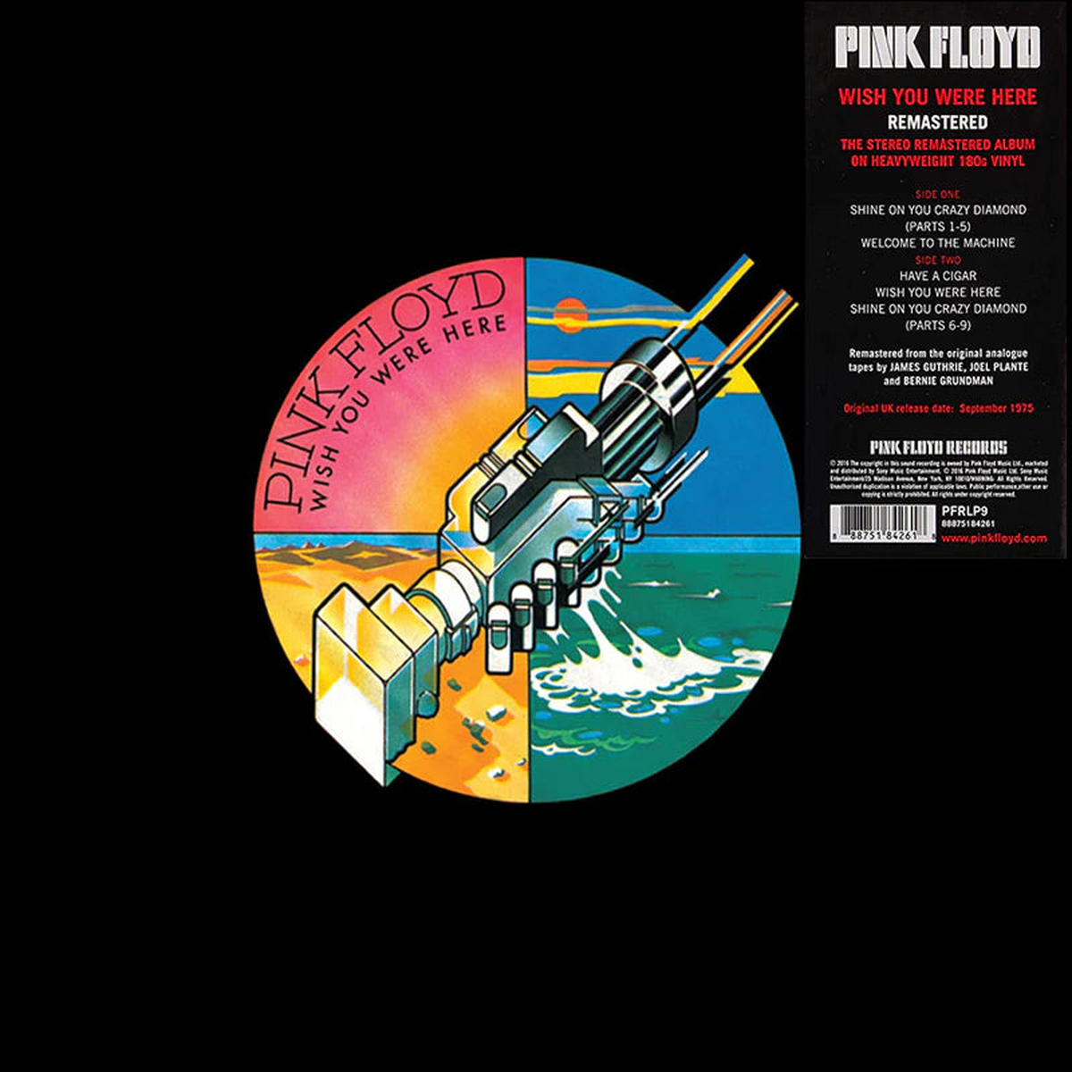 Pink Floyd - Wish You Were Here (Remastered) - LP - Vinyl