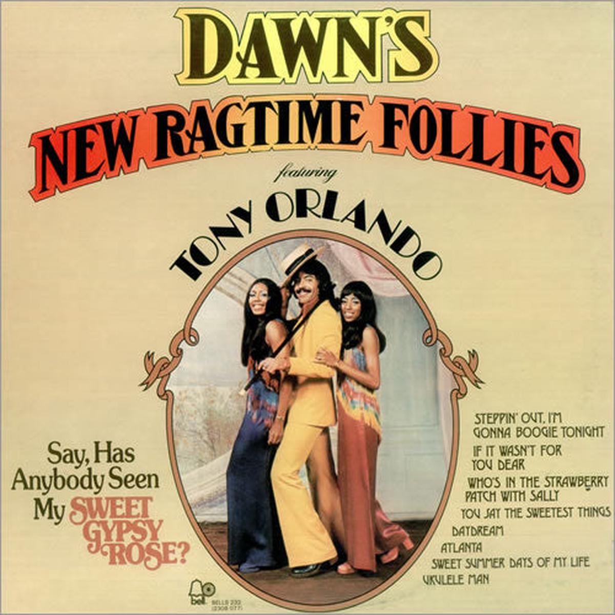 Dawn Featuring Tony Orlando Dawn's New Ragtime Follies - 1973- v Ragtime, Soft Rock (vinyl)