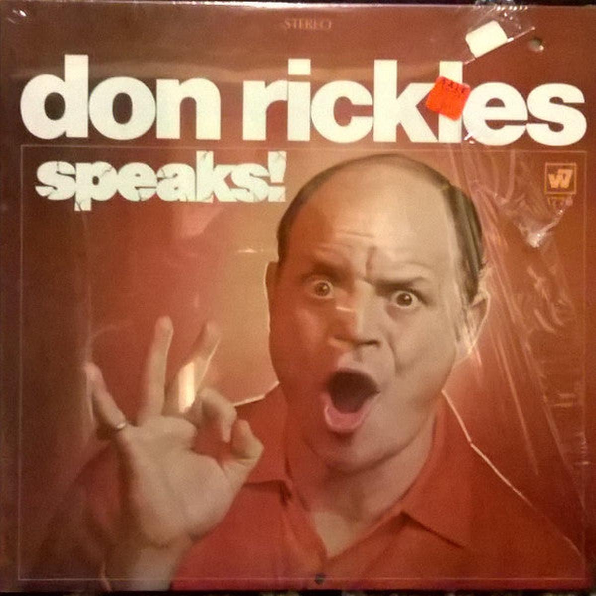 Don Rickles Don Rickles Speaks! - 1969- Non-Music Comedy ( vinyl)