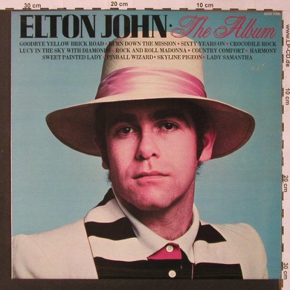 Elton John The Album 1981-Pop rock (UK Import Album) Mint