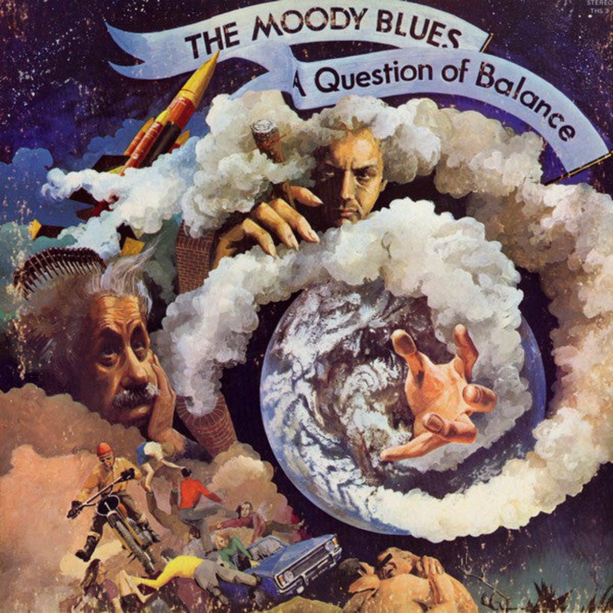 Moody Blues A Question Of Balance - 1970- Prog Rock (Clearance Vinyl) slight warp - last inside track