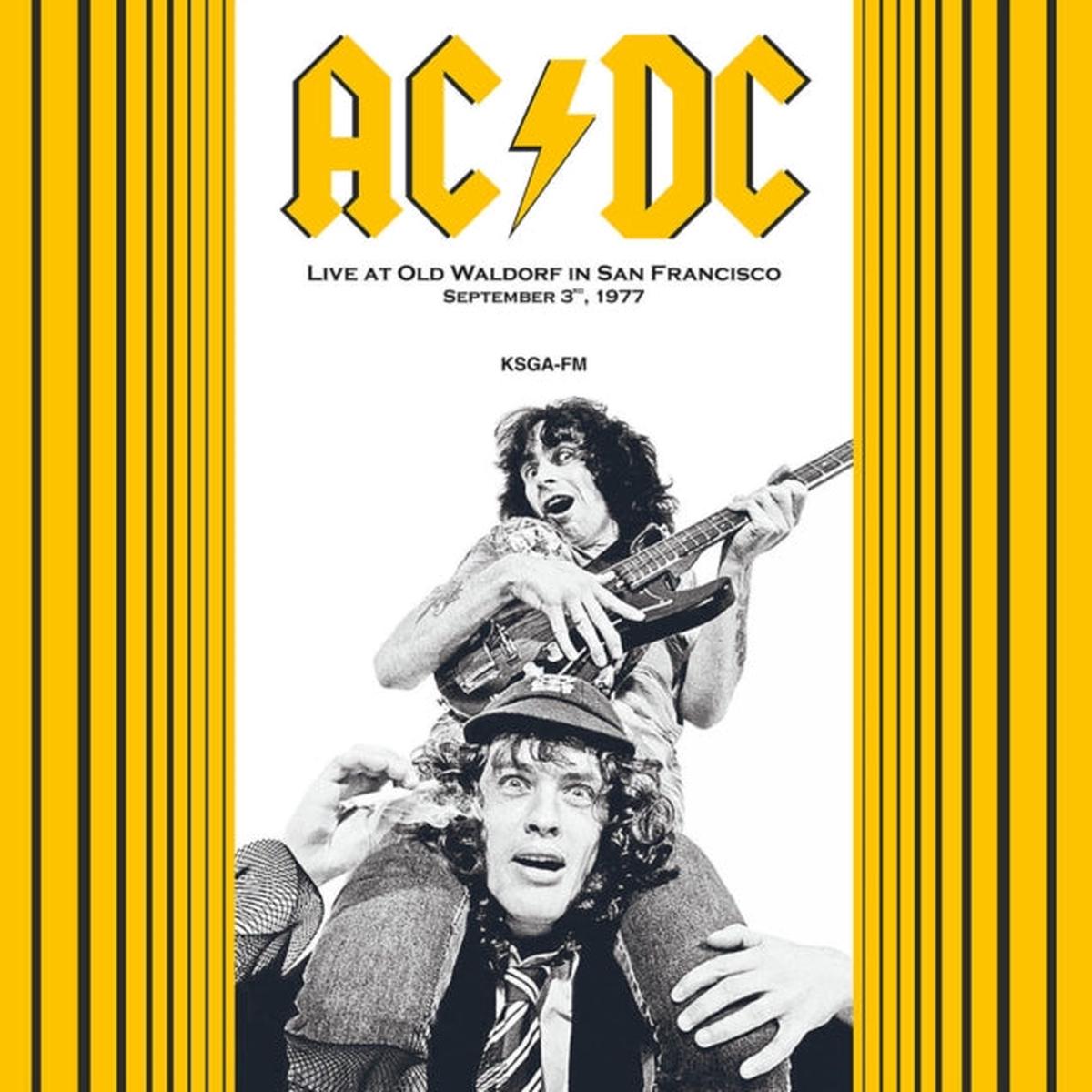 AC/DC - Live At Old Waldorf In San Francisco September 3 1977 (Red Vinyl) - LP - Vinyl