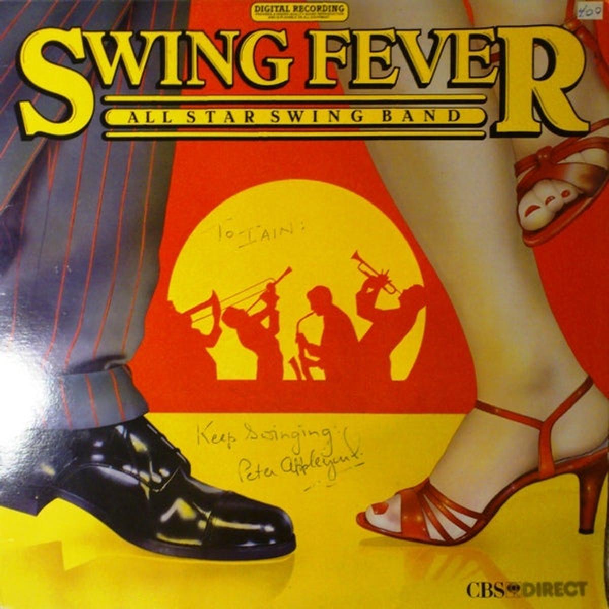 All Star Swing Band  Swing Fever -1982 Big Band Jazz , Swing (vinyl)