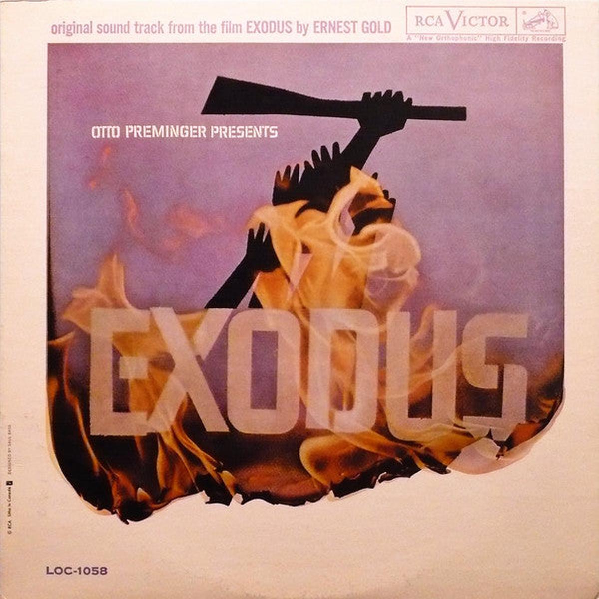Ernest Gold  Exodus - An Original Soundtrack Recording -1960 Soundtrack (vinyl)