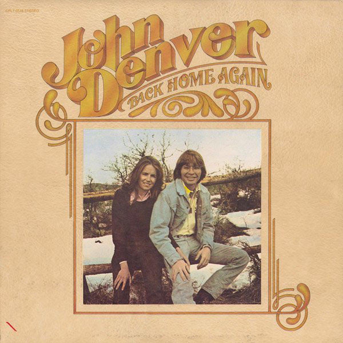 John Denver Back Home Again -1974- Folk Rock (vinyl) UK Import