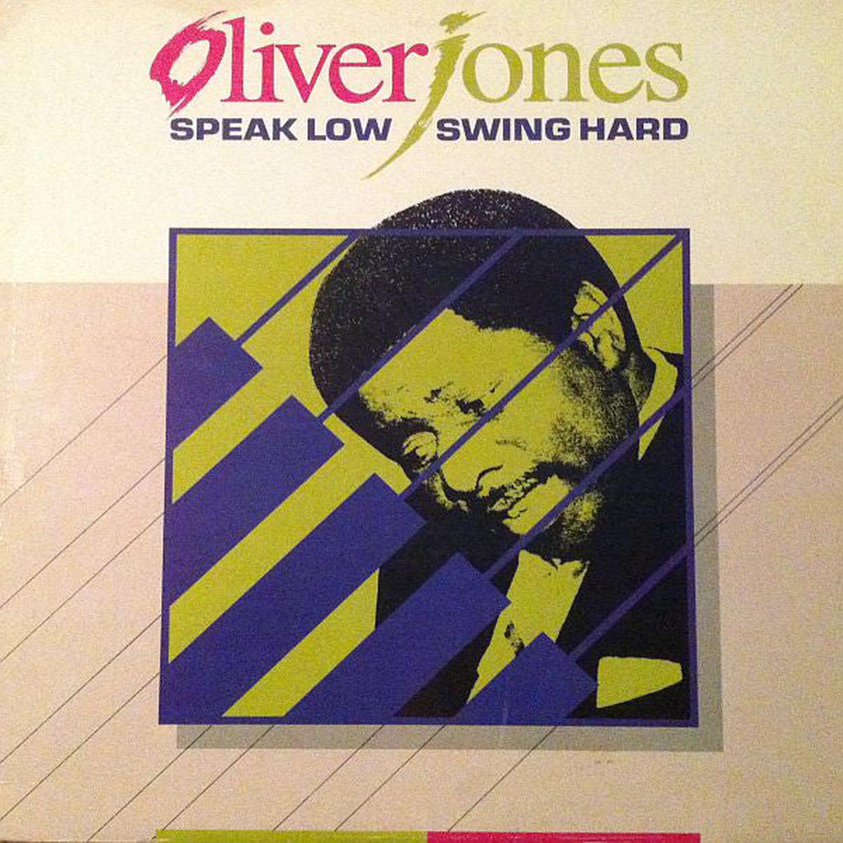 Oliver Jones Speak Low Swing Hard -1987 Jazz (Vinyl)