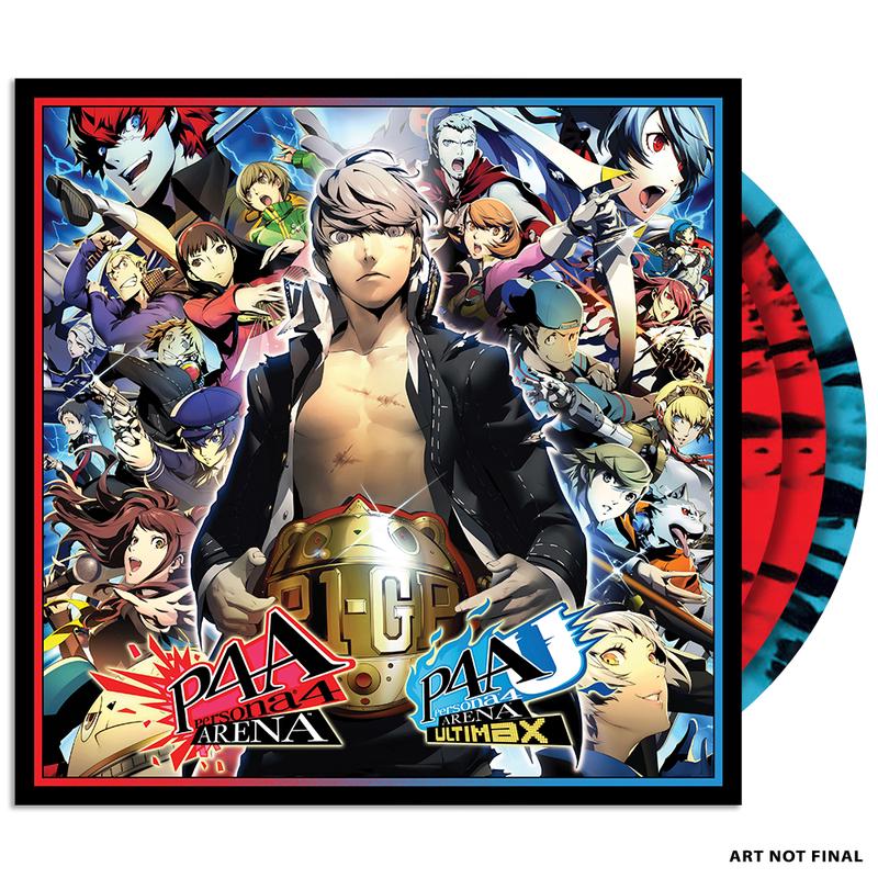 Persona 4 Arena and  Persona 4 Arena Ultimax [3xLP] - VINYL [IAM8BIT] (FREE SHIPPING)