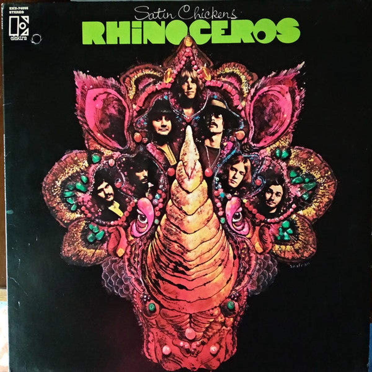 Rhinoceros Satin Chickens - 1969-Hard Rock, Blues Rock (vinyl)