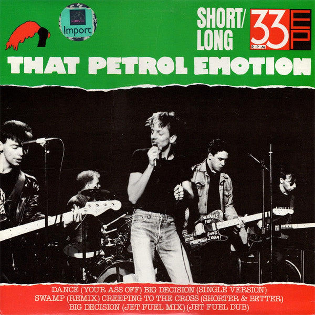 That Petrol Emotion  Short / Long 33 EP -1987Indie Rock (Rare Vinyl)