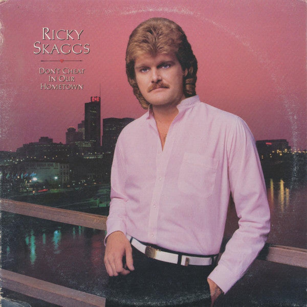 DONT CHEAT IN OUR HOMETOWN Ricky Skaggs (Epic Records, FE 39410) Country, Bluegrass (Vinyl)
