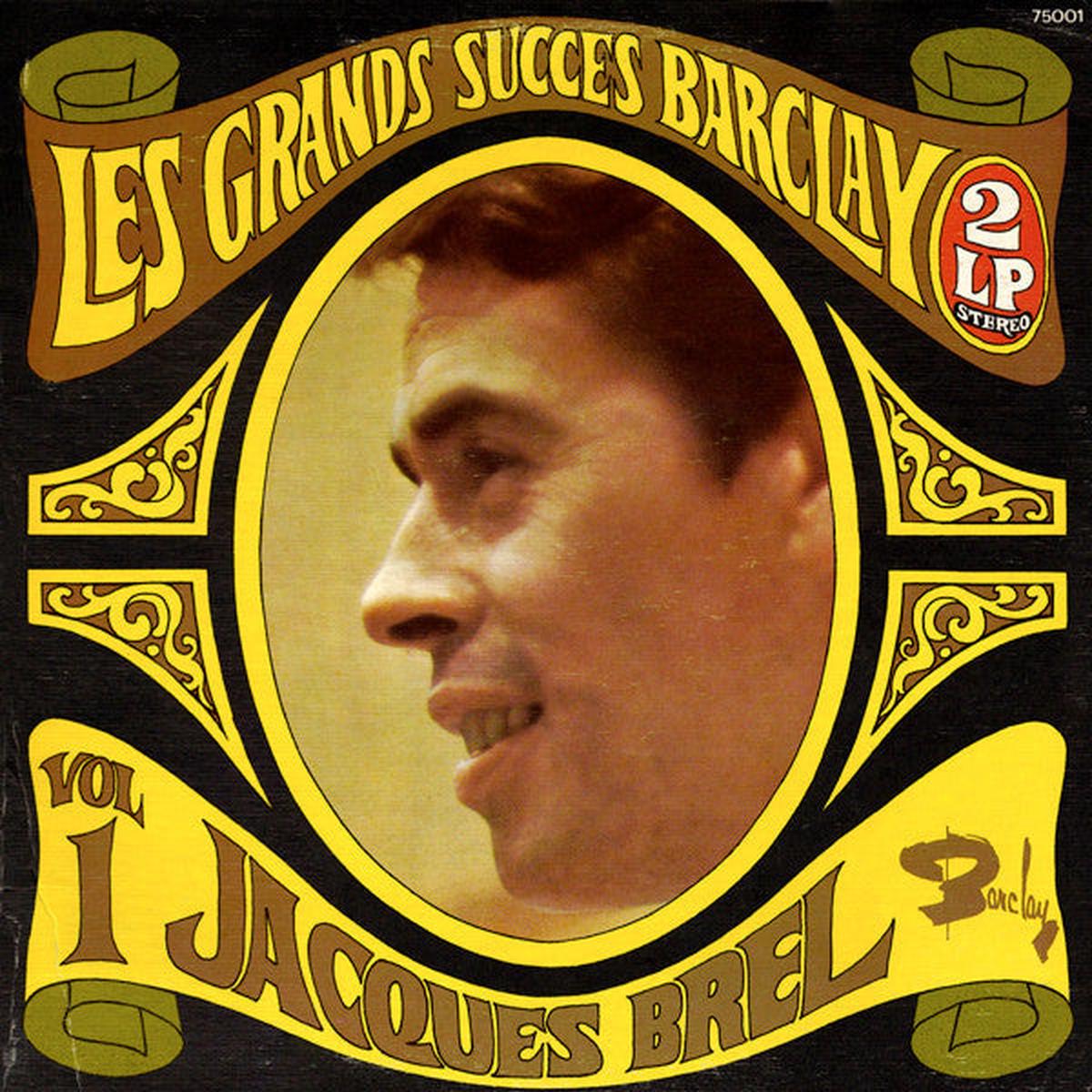 Jacques Brel Les Grands Succs Barclay Vol 1 - 2lps - 1972-Pop Chanson (vinyl ) NM