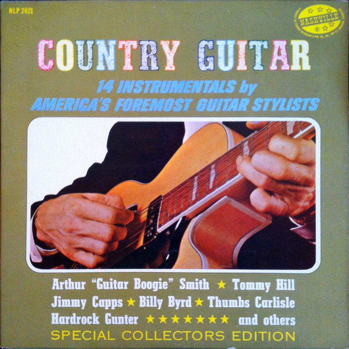 Country Guitar - 1965-Country - Billy Byrd & Jimmy Capps, Tommy Hill, Hardrock Gunte + (Vinyl)