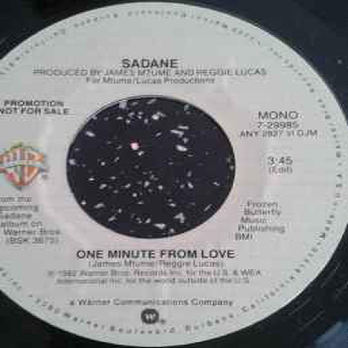 Sadane, Marc -- One Minute From Love