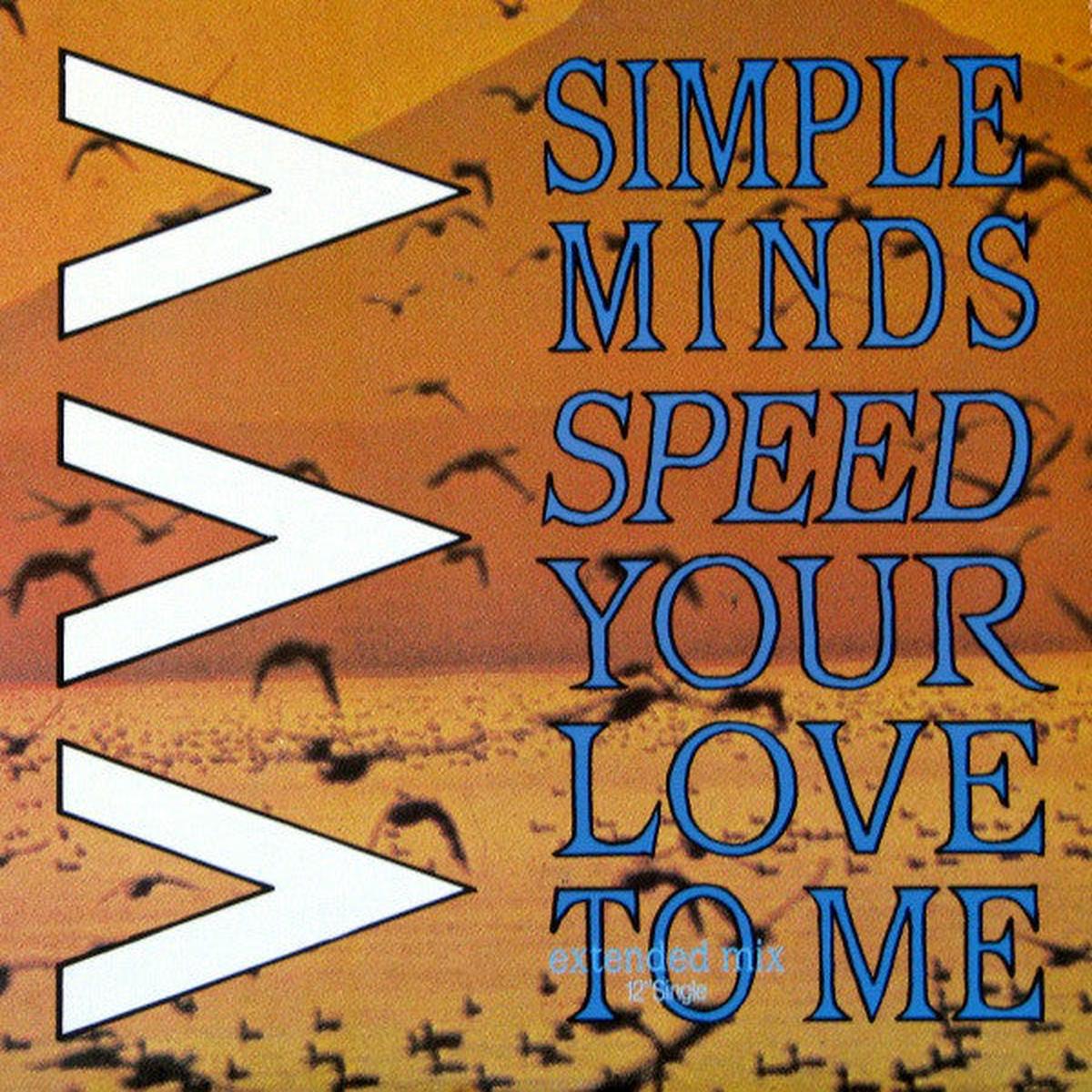 Simple Minds  Speed Your Love To Me -1984 -Pop Rock-pop Vinyl, 12", 45 RPM
