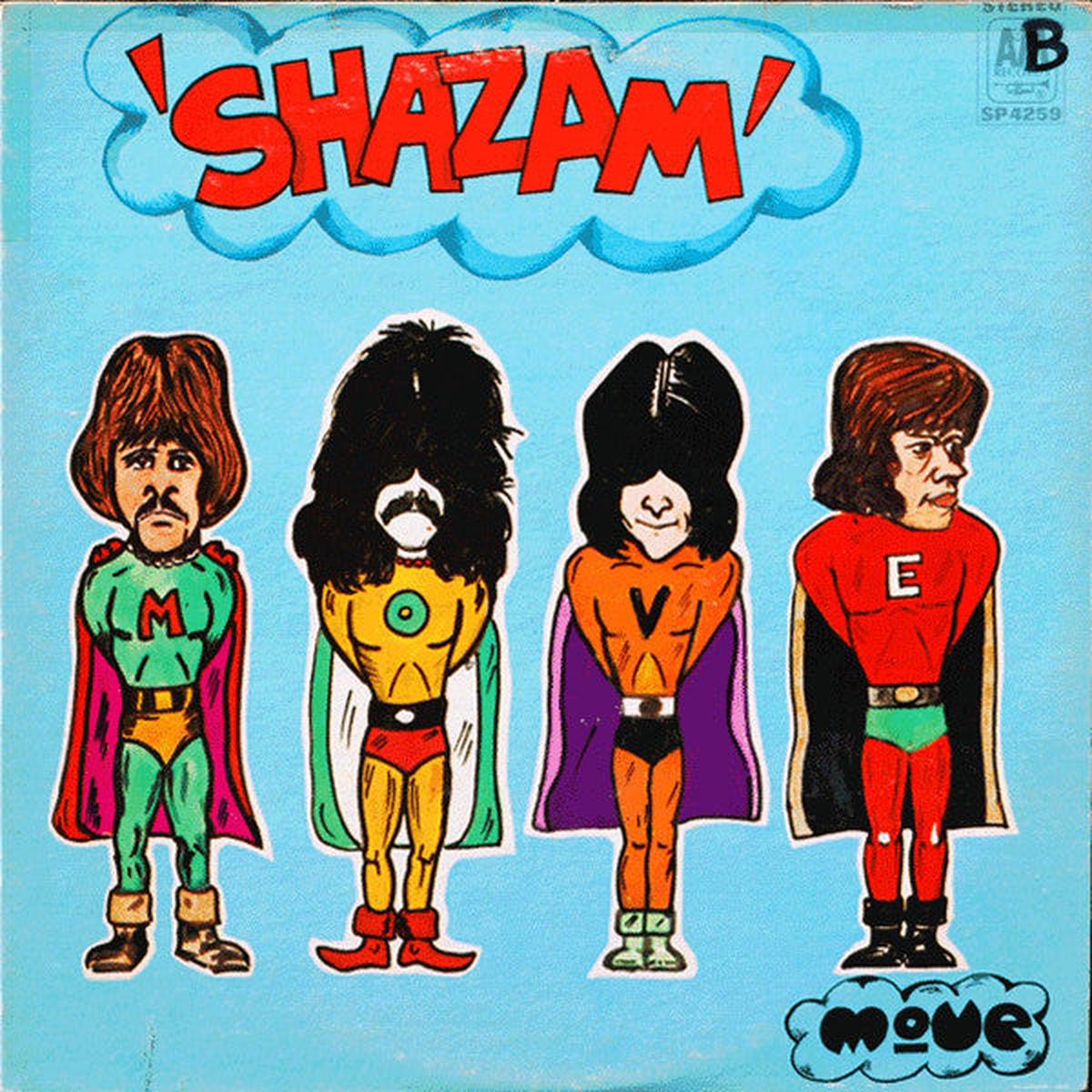 The Move Shazam - 1970 - Psychedelic Rock- ( Rare Vinyl )