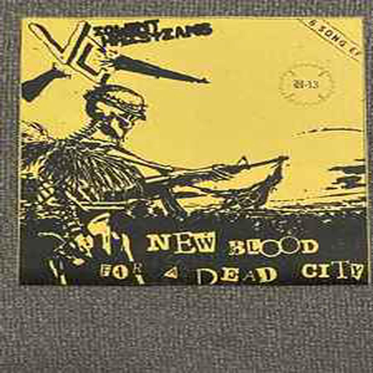 Violent Christians -- New Blood For A Dead City - 6 Song EP (white)