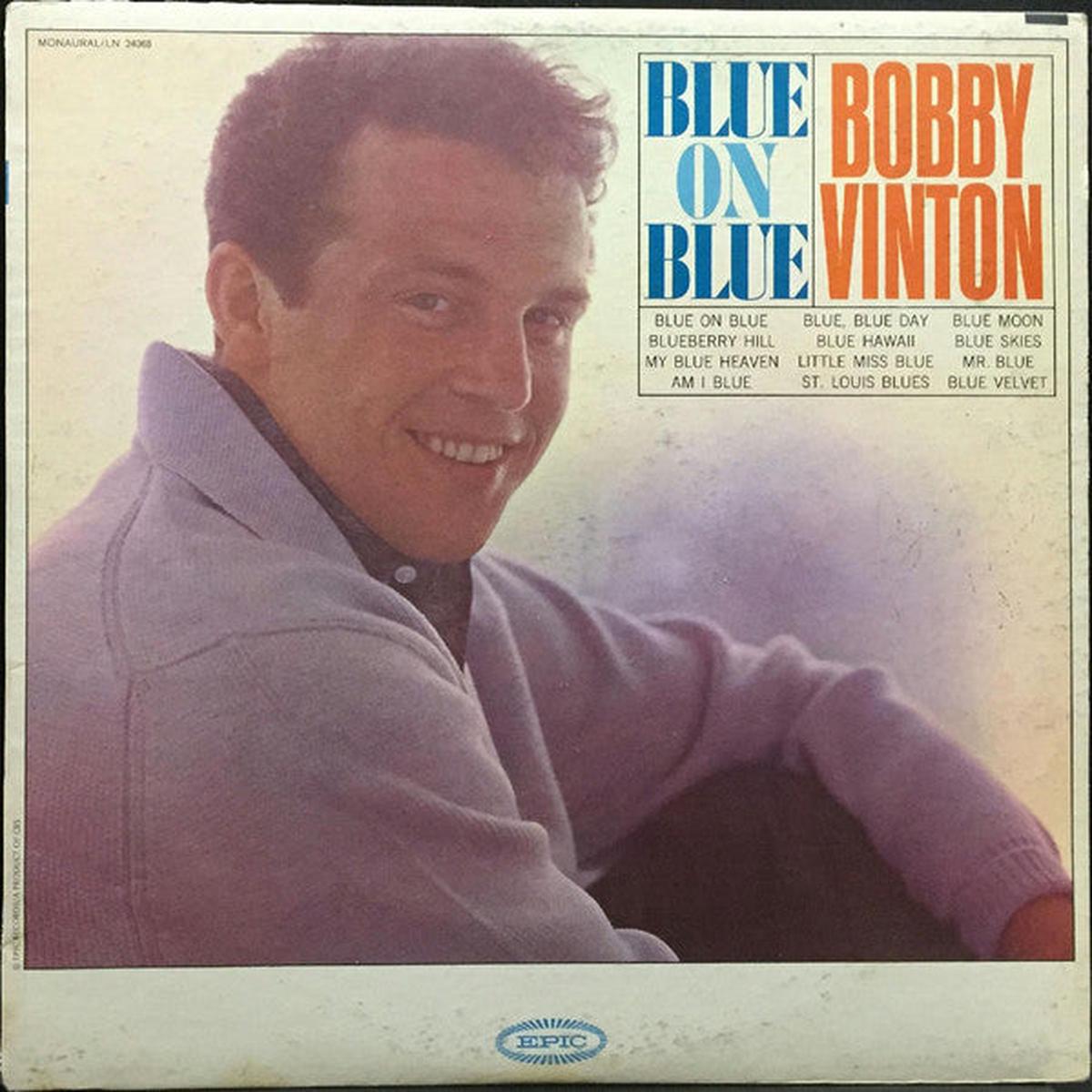 Bobby Vinton Blue On Blue -1963 -Skiffle, Ballad, Vocal, Rock & Roll (vinyl)