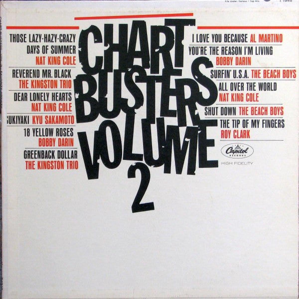 Chart Busters Volume 2 - 1963-Pop Rock ( Vinyl)