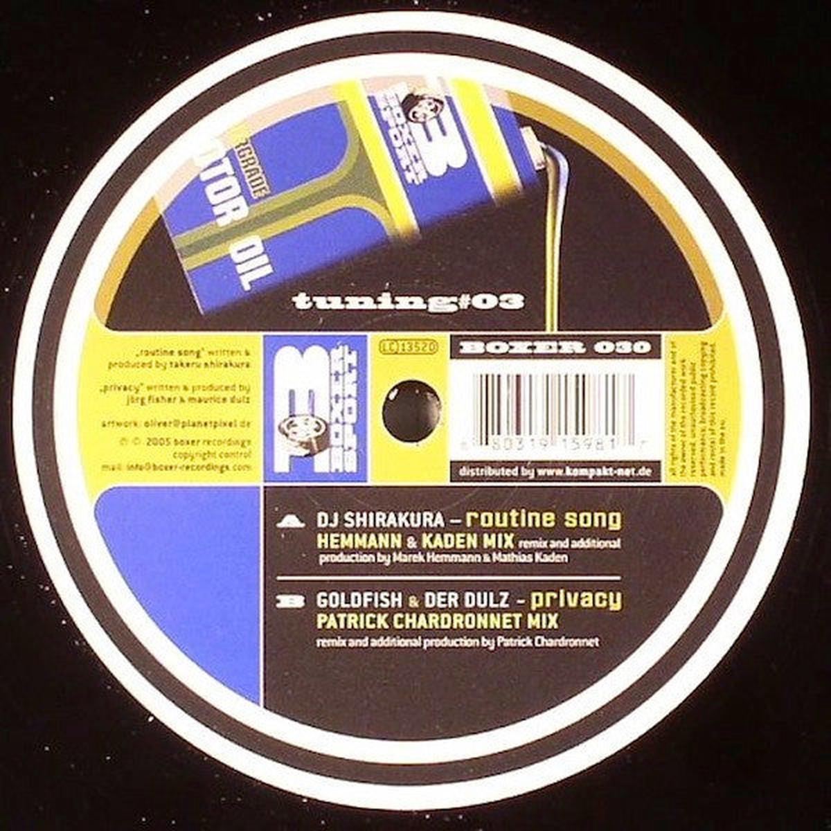 DJ SHIRAKURA / GOLDFISH & DER DULZ TUNING#03