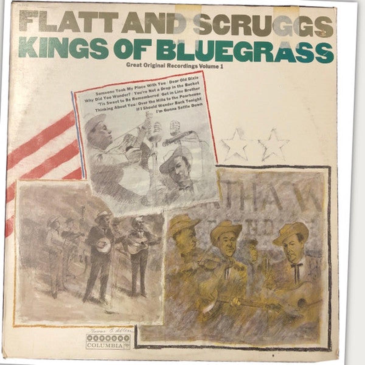 Flatt & Scruggs Kings Of Bluegrass - Great Original Recordings. Vol. 1 - Bluegrass (Vinyl)