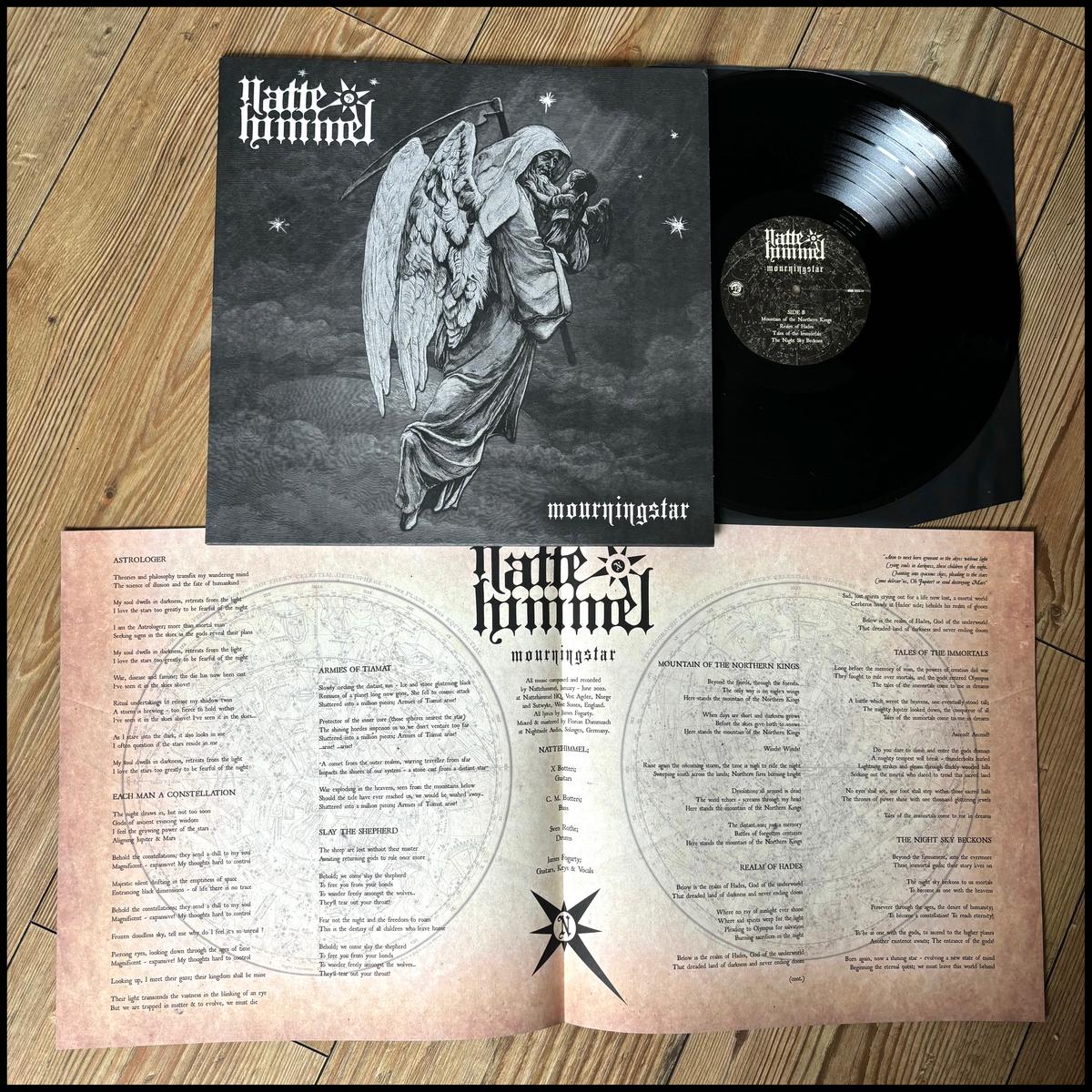 NATTEHIMMEL: Mourningstar LP (black vinyl, 90s BM from original IN THE WOODS... members!) *new*