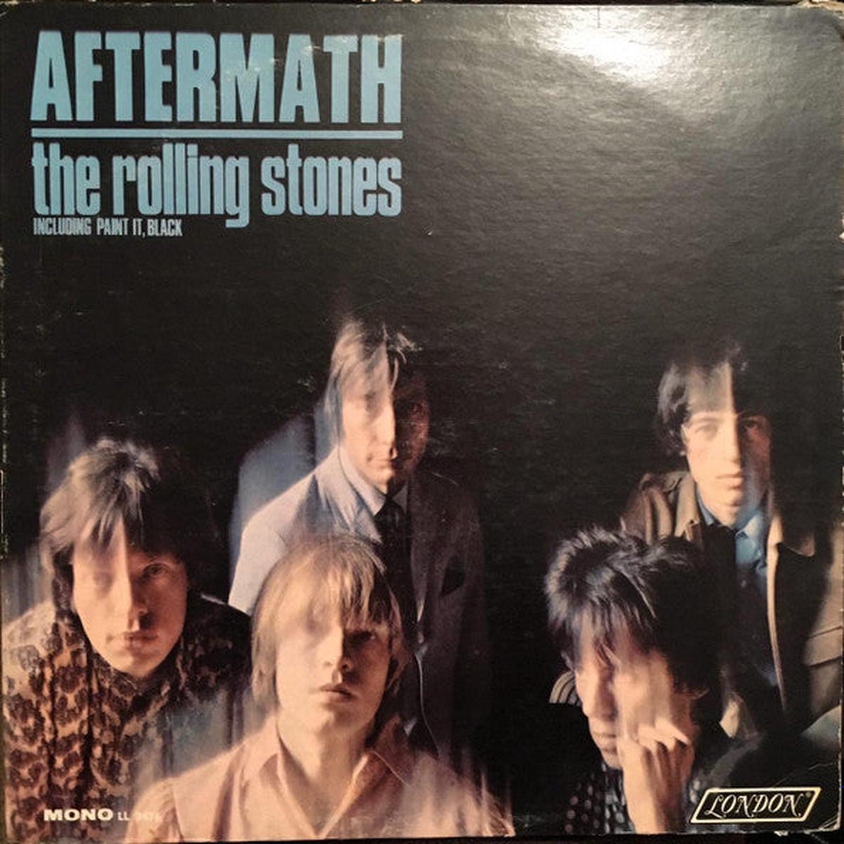 Rolling Stones Aftermath - 1966- Rock & Roll, Blues Rock, Vocal ( Vinyl ) Marroon label Mono