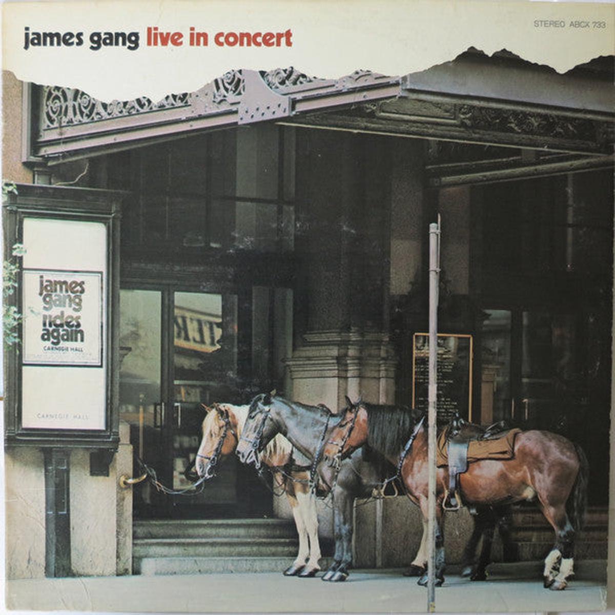 James Gang  Live In Concert 1971-Blues Rock, Prog Rock (Vinyl )