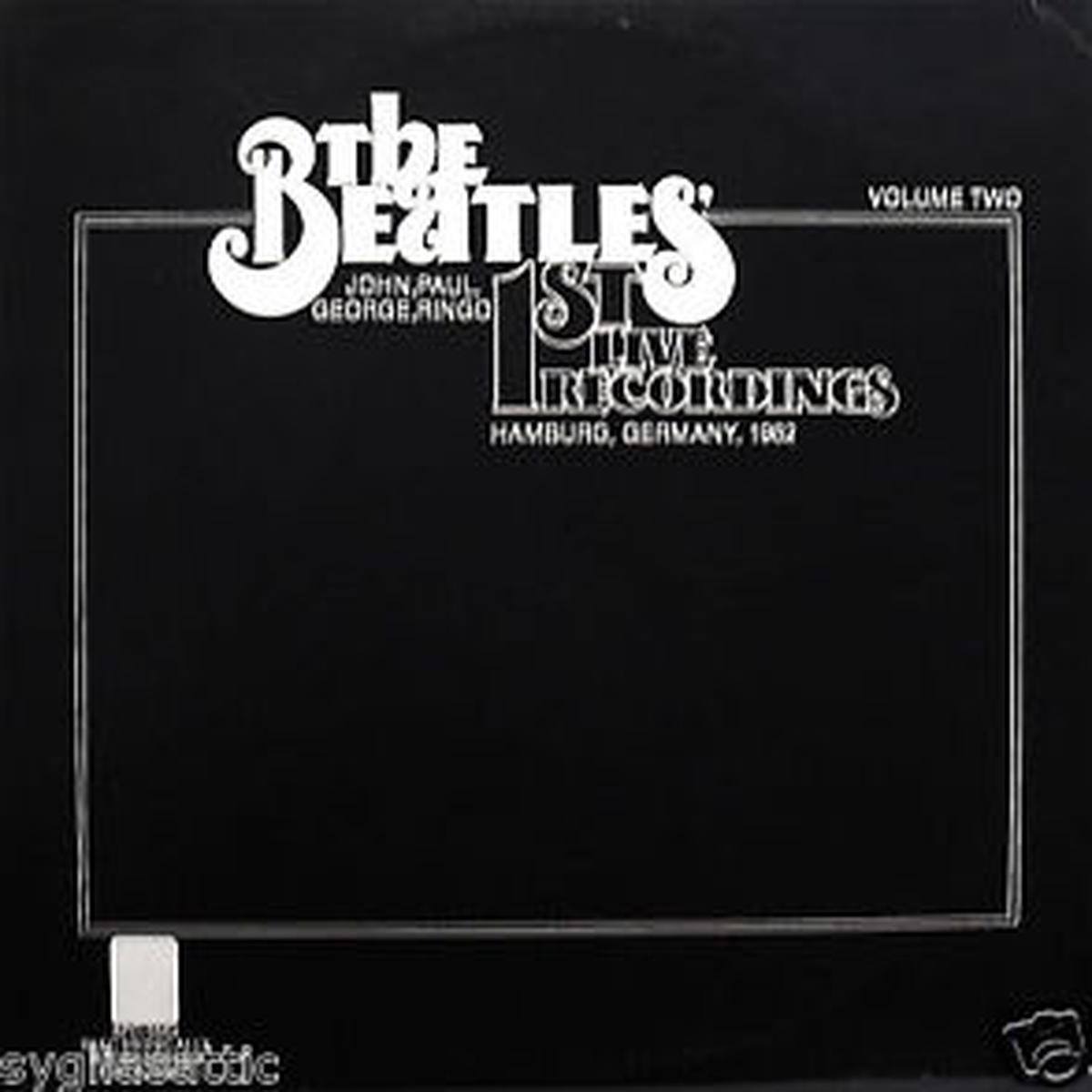 The Beatles 1st Live Recordings (Volume Two) 1979-Rock & Roll (vinyl) some marks