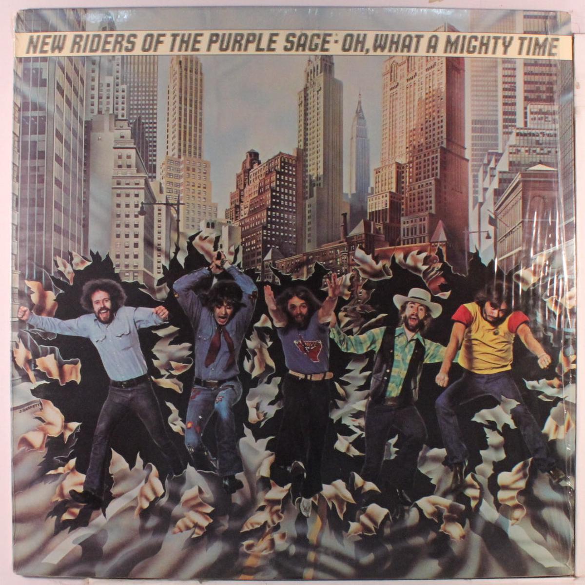 New Riders Of The Purple Sage  Oh, What A Mighty Time - 1975 Country Rock ( vinyl )