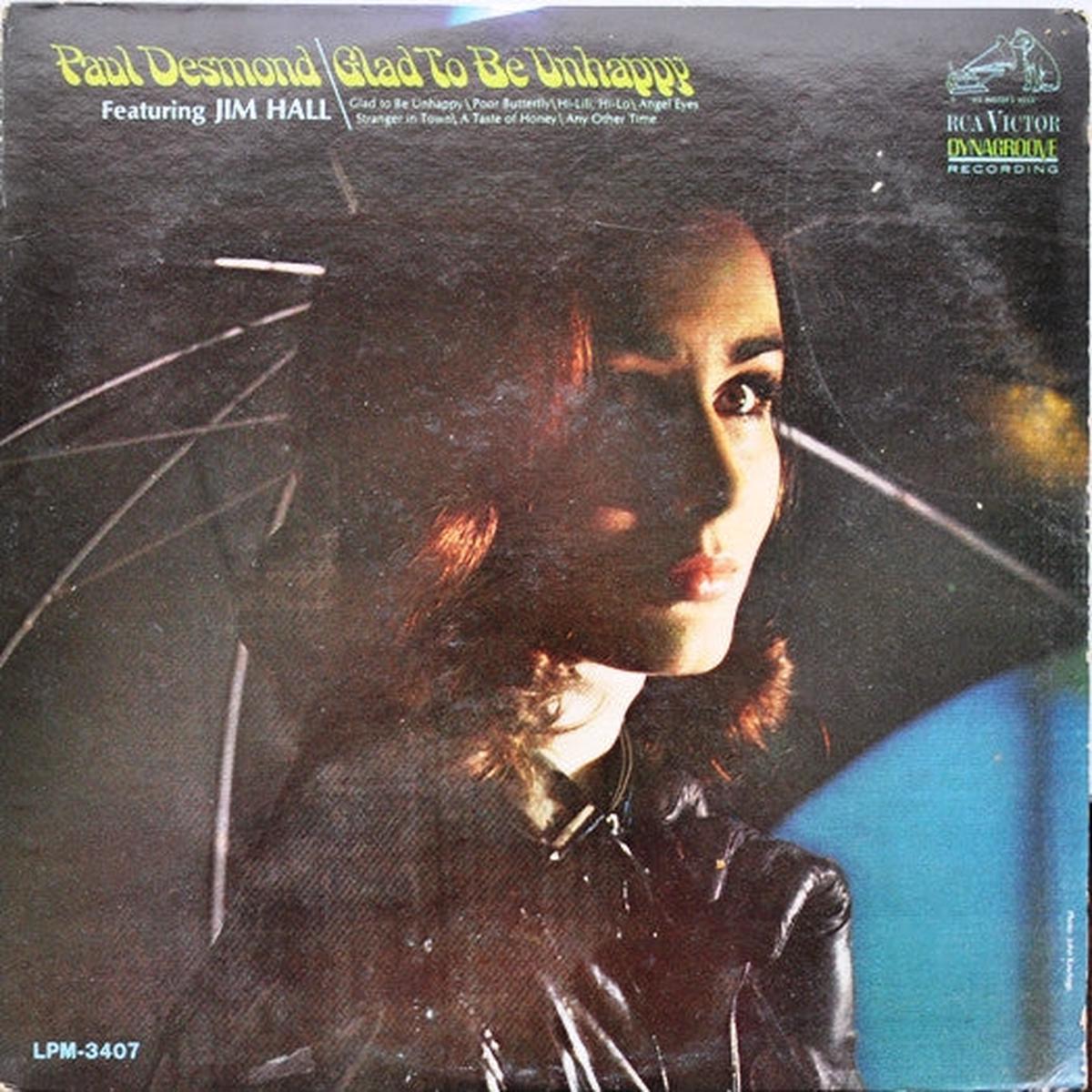 Paul Desmond Glad To Be Unhappy 1965-Jazz Style: Cool Jazz (vinyl)