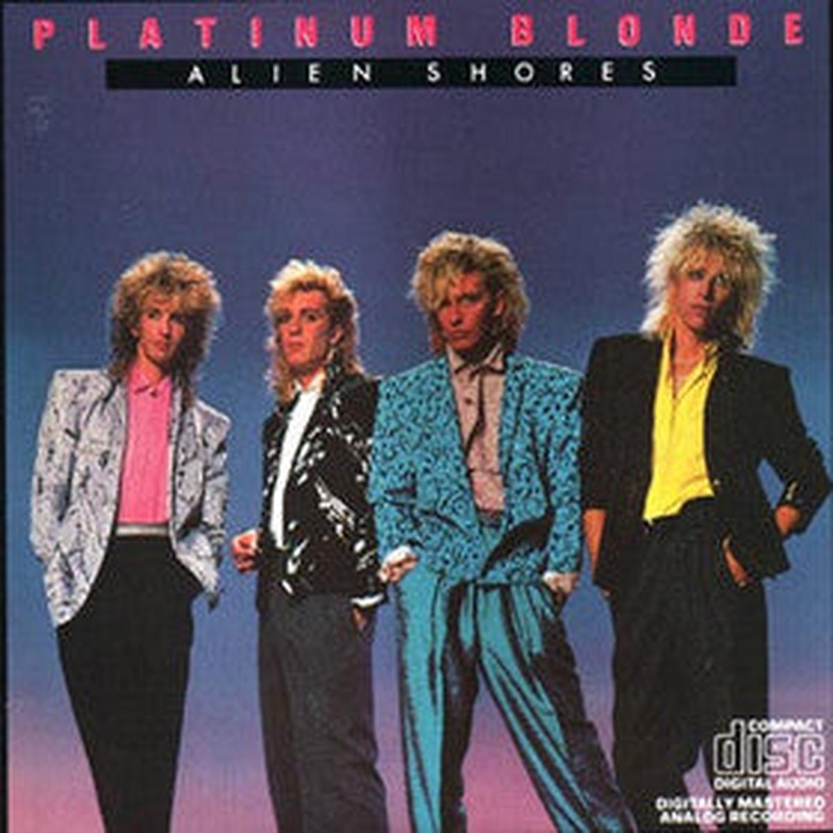 Platinum Blonde  Alien Shores - 1985 - Pop Rock (vinyl) Near Mint