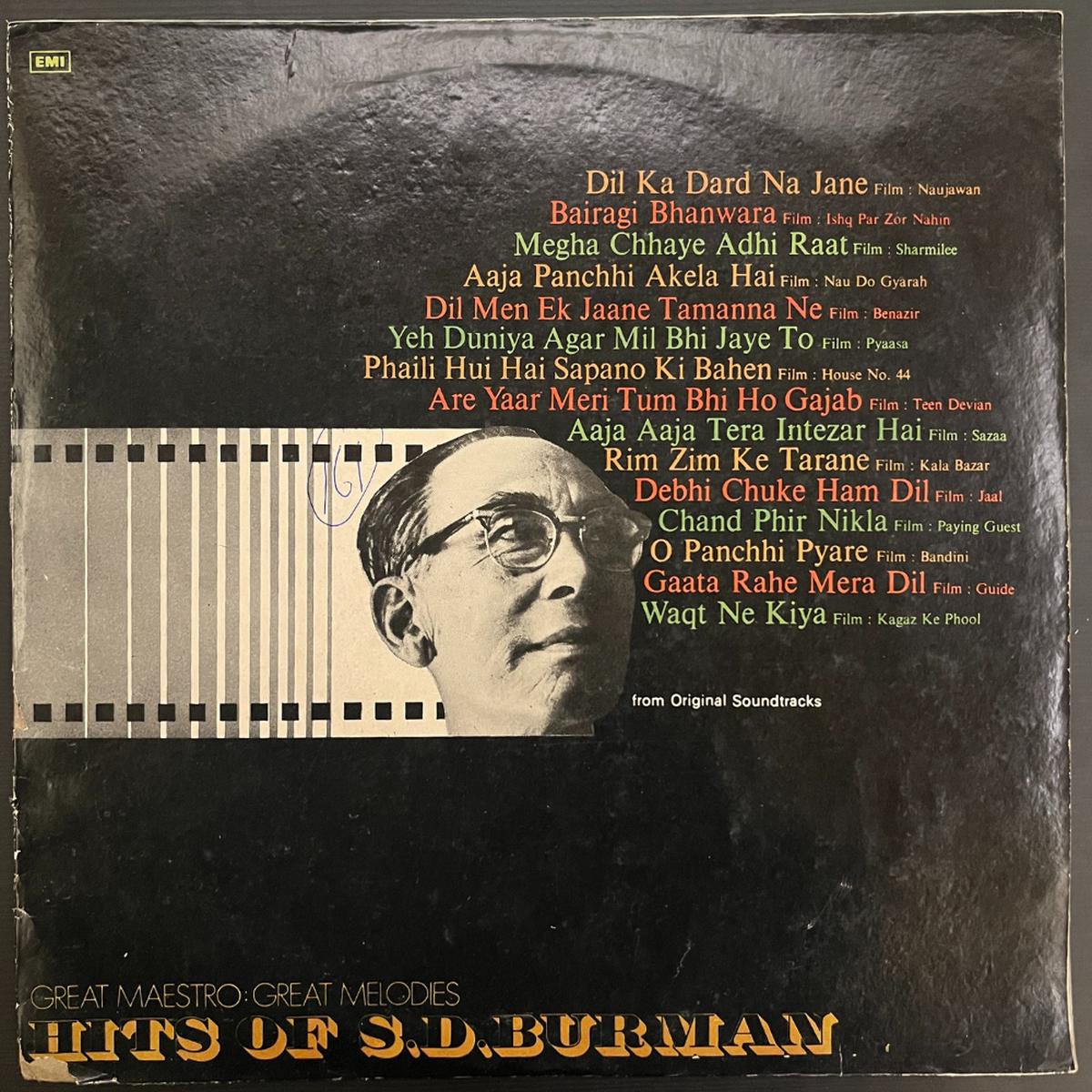 S. D. Burman Hits of S.D. Burman JB Marketplace