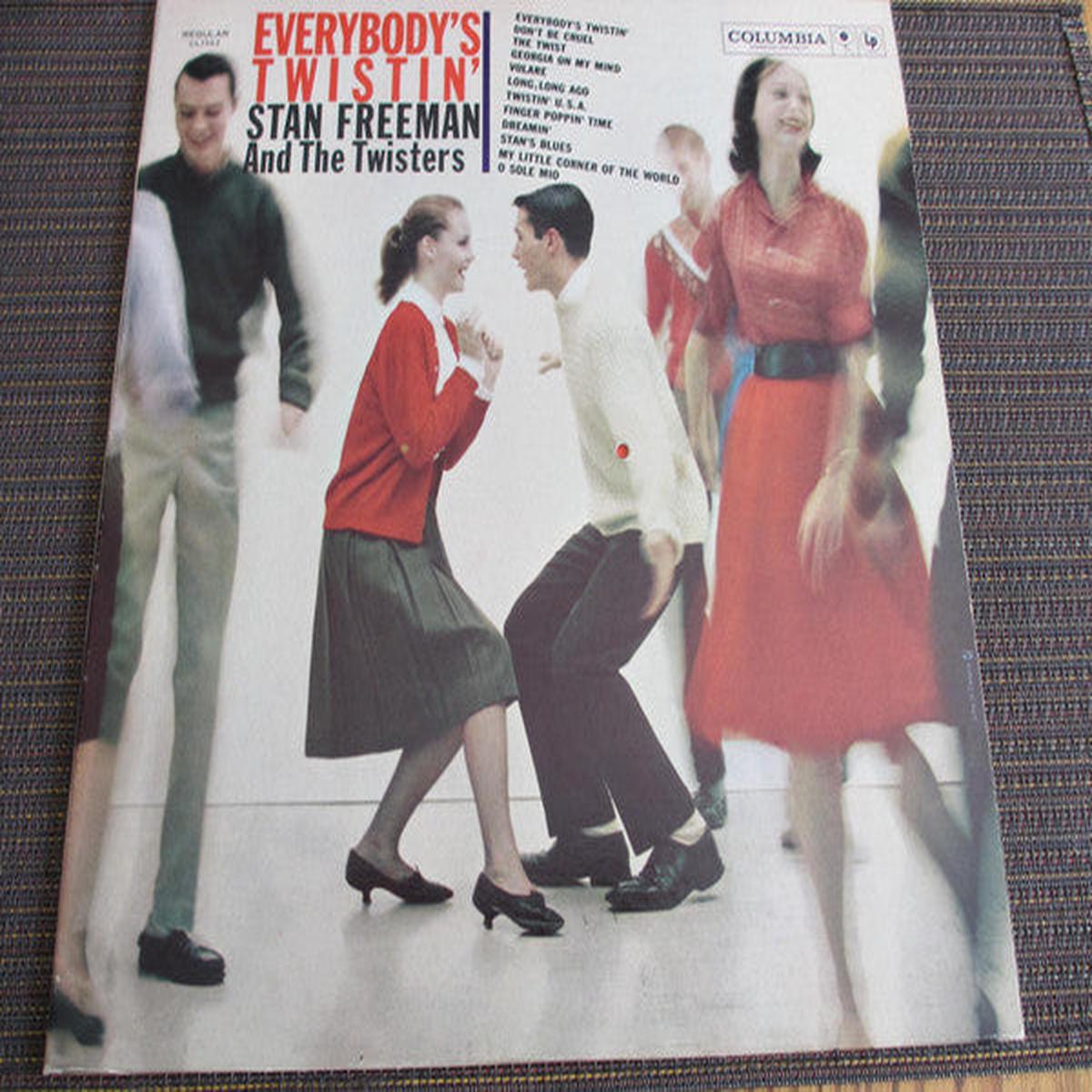 Stan Freeman And The Twisters  Everybody's Twistin' -1961 - Rock & Roll (rare vinyl)