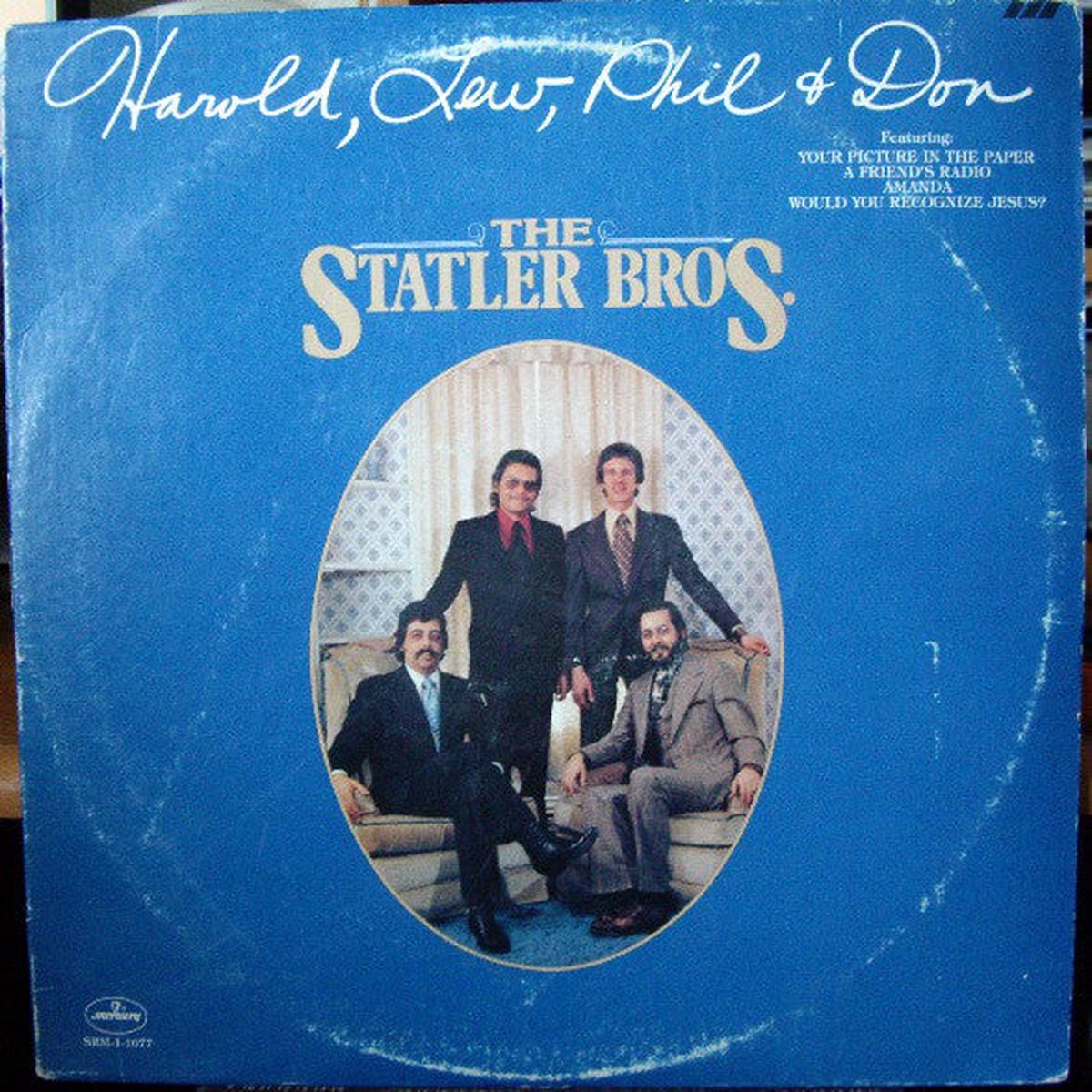 Statler Bros.The Harold, Lew, Phil & Don - 1976- Folk Country (vinyl)